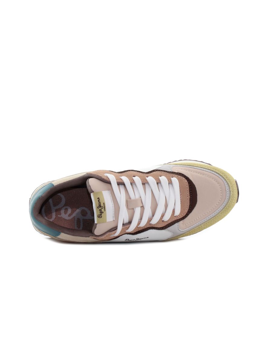 Pepe - Jeans Rusper Racer bej femei sneakeri
