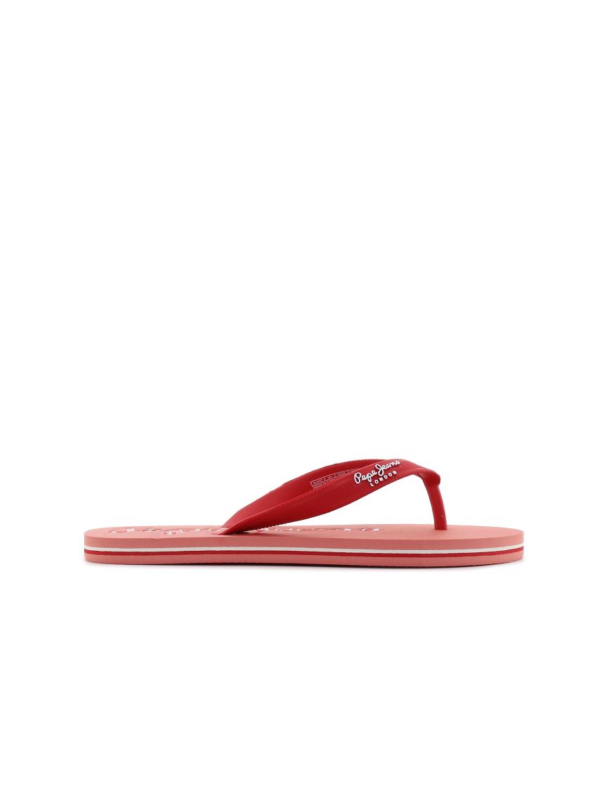 Pepe - Jeans Bay Beach Sun roșu femei slipperi
