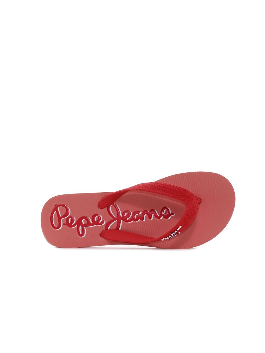 Pepe - Jeans Bay Beach Sun roșu femei slipperi