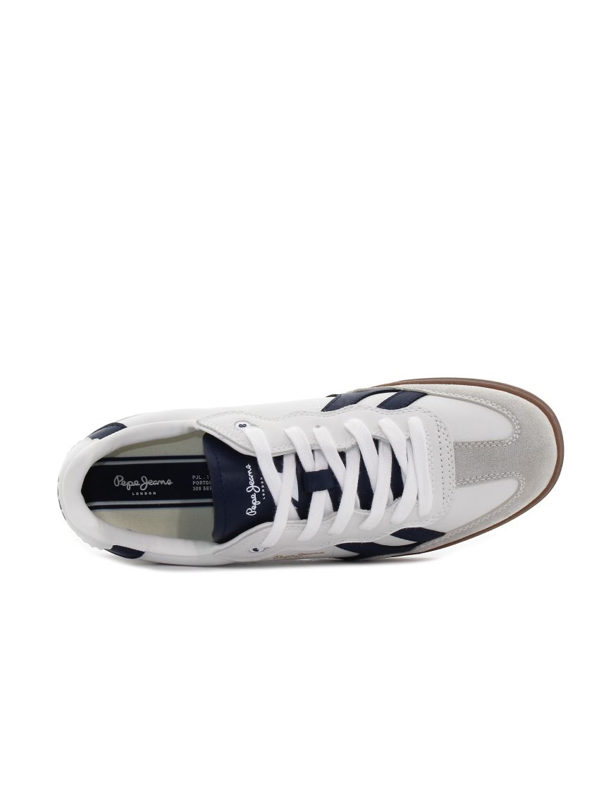Pepe - Jeans Ball Essence alb bărbați sneakeri