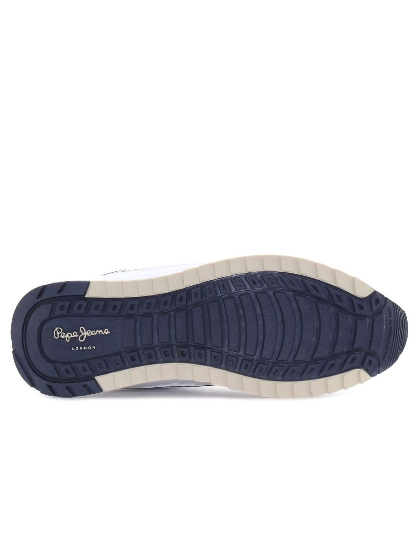 Pepe - Jeans Bexley One alb bărbați sneakeri