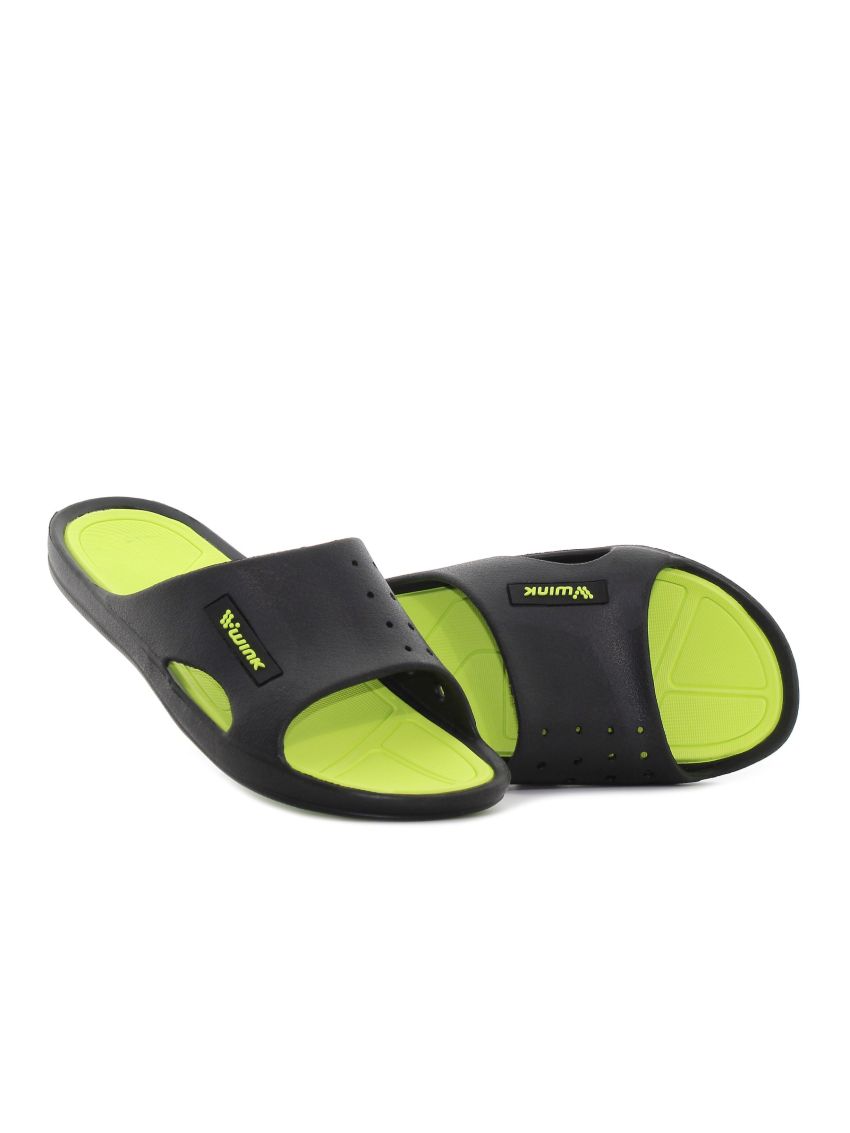 Wink - Pamon negru femei slipperi