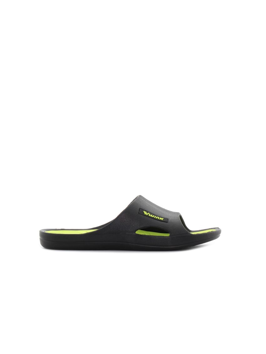 Wink - Pamon negru femei slipperi