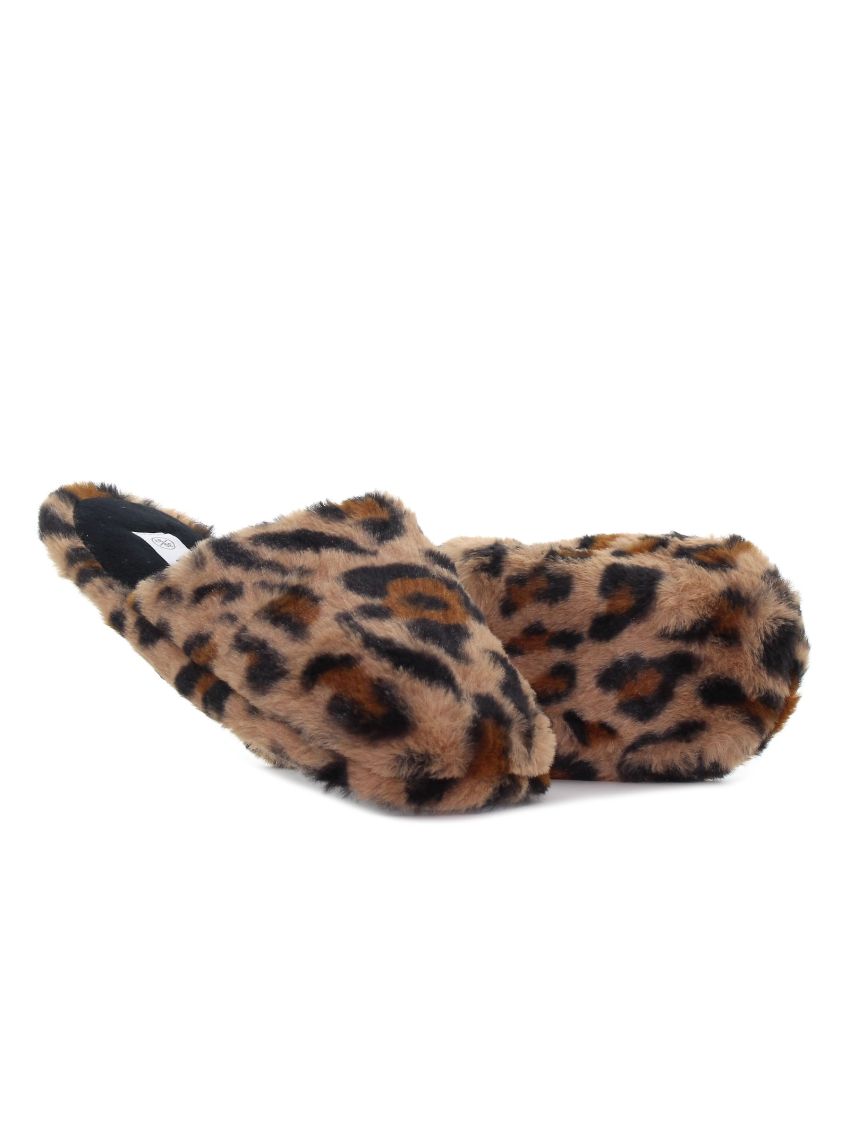 Wink - Ekli Wild marou femei slipperi