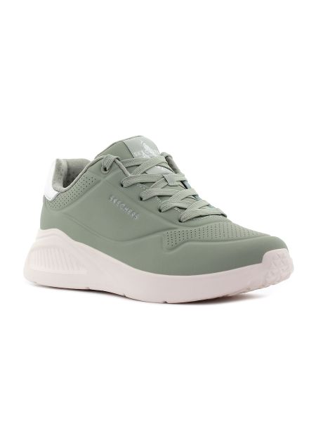 Skechers - Uno Lite Shimmer Along khaki femei sneakeri