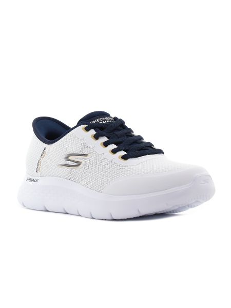 Skechers - Slip-Ins GO Walk Flex Netro alb bărbați sneakeri