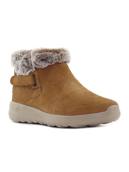 Skechers On The Go Joy - Cizme de gleznă pentru femei impermeabile la prima vedere-01