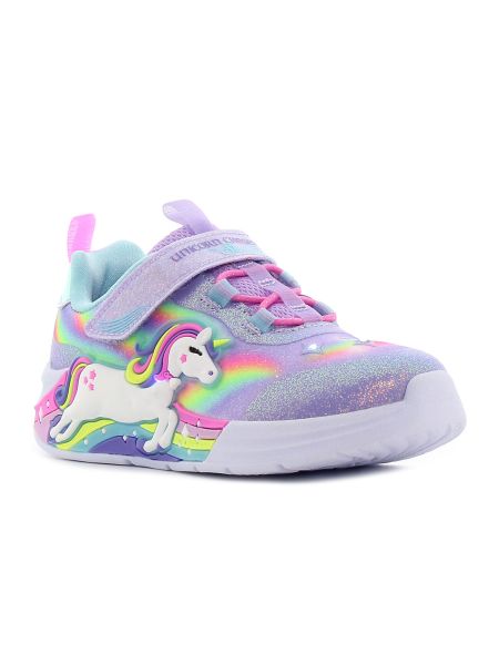 Skechers S-Lights - Unicorn Chaser pantofi flashing pentru copii-01