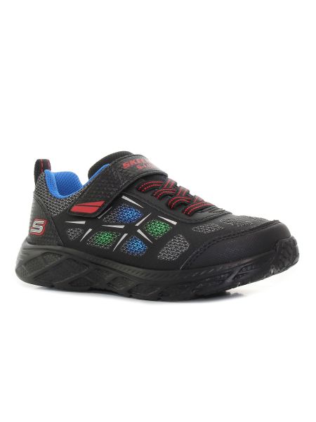 Skechers Dynamic - Flash - Rezlur villogó fekete gyerek cipő-01