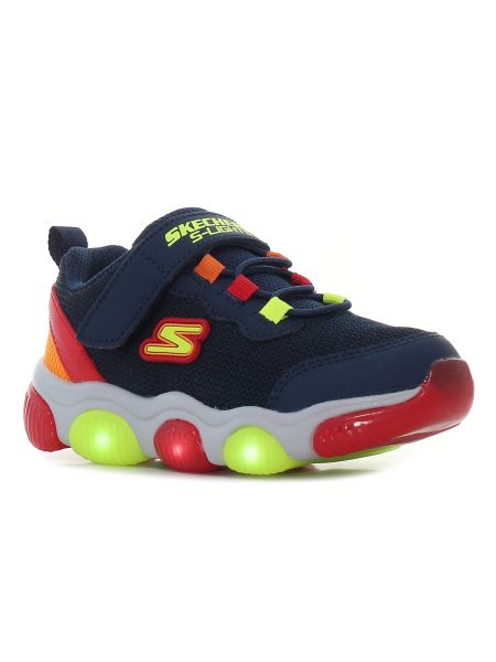 Skechers Mighty Glow pentru bebeluși cu sclipici-01