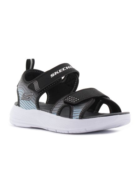 Skechers Microspec Splash  407034L-BKSL