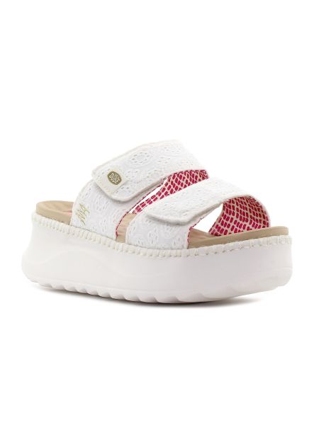 Hey Dude Delray Slide Eyelet 43203-100