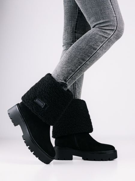 Monogrant - Botine pentru femei Violet-01