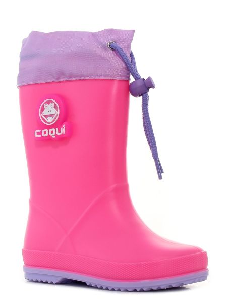 Cizme de cauciuc pentru copii Coqui Rainy Collar Hero-01