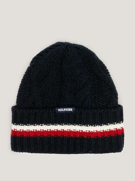 Șapcă pentru bărbați Tommy Hilfiger Monotype Chunky pentru bărbați-01