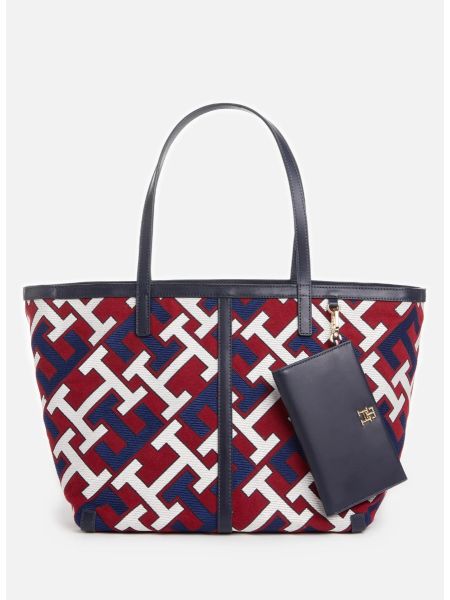 Tommy Hilfiger Heritage Heritage Tote Monogramă pentru femei geantă de umăr-01