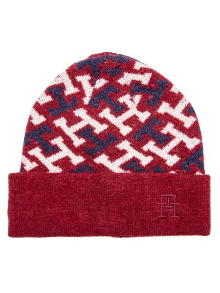 Tommy Hilfiger Iconic Monogram burgundy burgundy șapcă-01 pentru femei