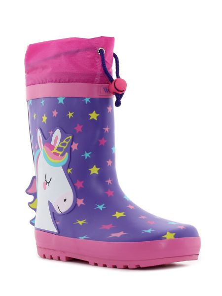 Wink - Aqqo - Cizme de cauciuc căptușite Unicorn-01