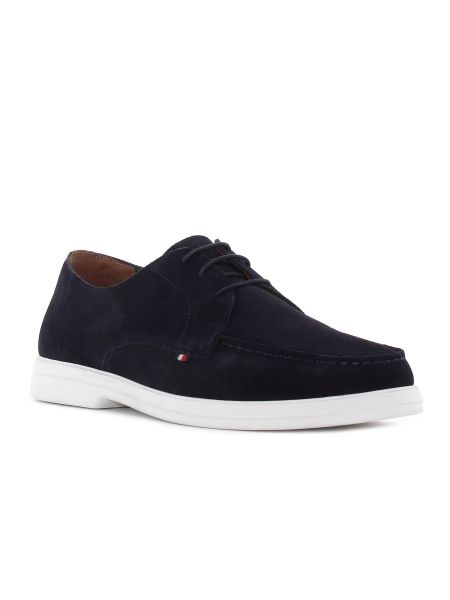 Tommy Hilfiger Suede pantofi pentru bărbați-01