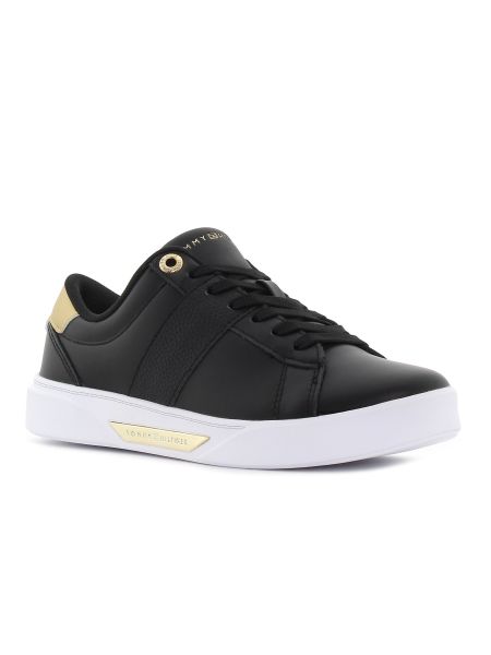 Pantofi din piele pentru femei Tommy Hilfiger Chic Panel-01
