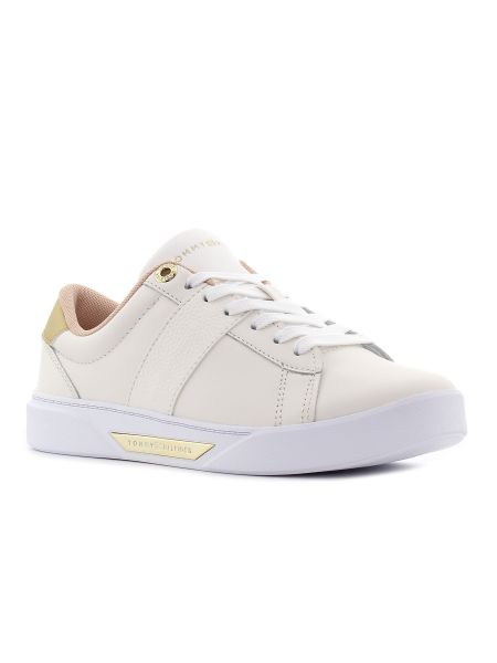 Pantofi din piele pentru femei Tommy Hilfiger Chic Panel-01