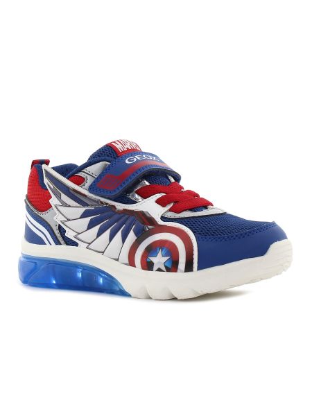 Geox J Ciberdron flashing copii pantofi-01