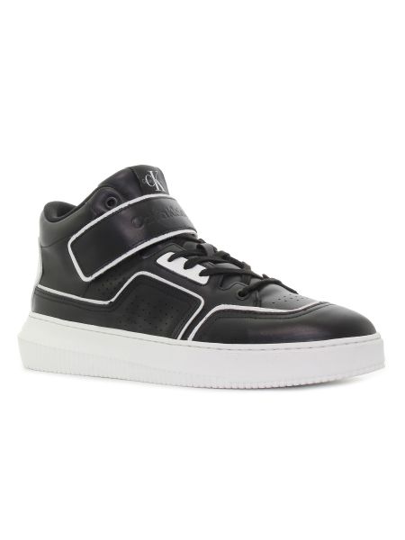Calvin Klein Chunky Cupsole Laceup Mid fekete férfi cipő-01