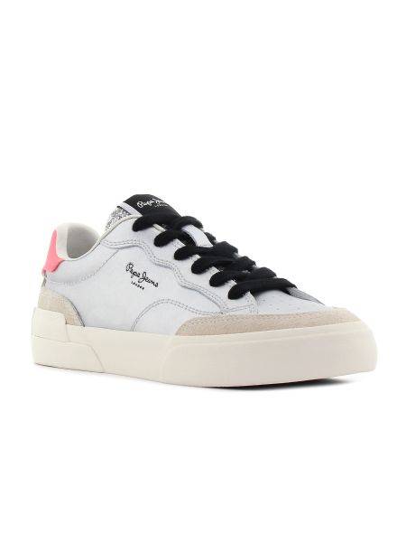 Pepe - Jeans Milan Glam argintiu femei sneakeri