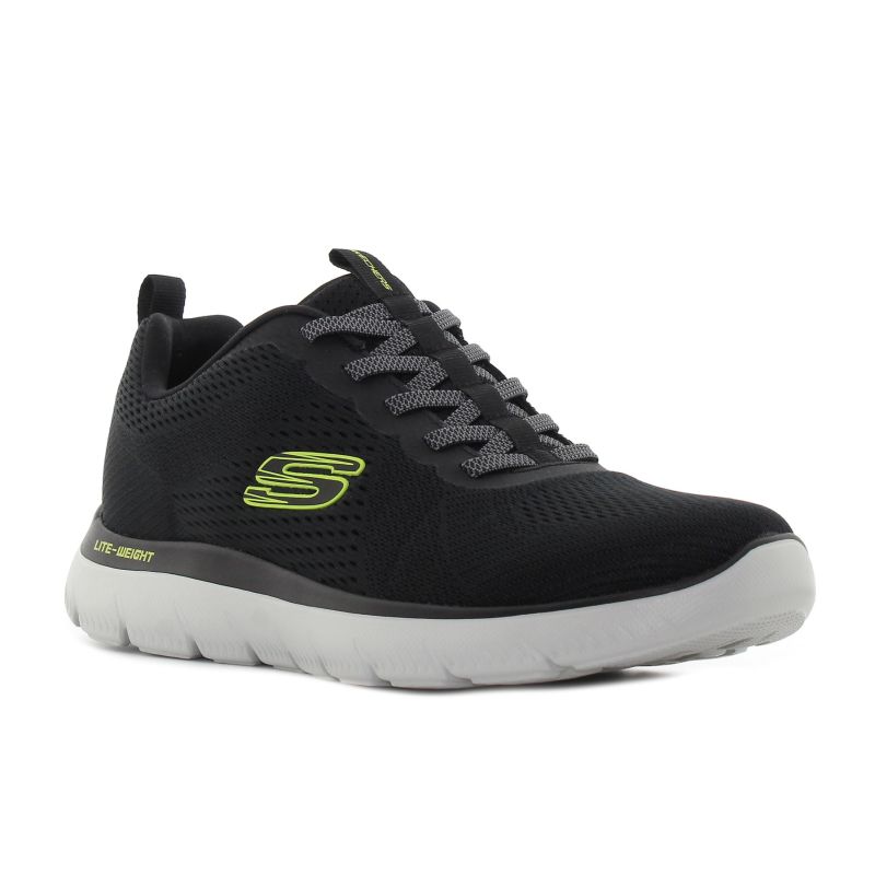 Skechers - Summits Eckler fekete férfi fitnesz cipő sneaker