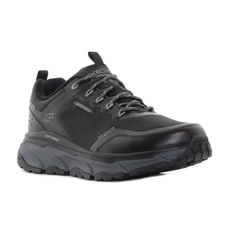 Skechers - D'Lux Journey Slate Peak fekete férfi sneaker -237419-BKCC