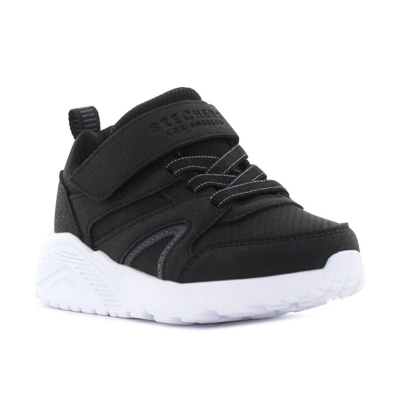 Skechers - Uno Lite Echo Surge fekete fiú baba sneaker