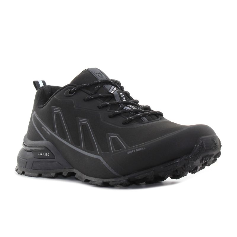 Knup - Speed Cross fekete férfi sneaker