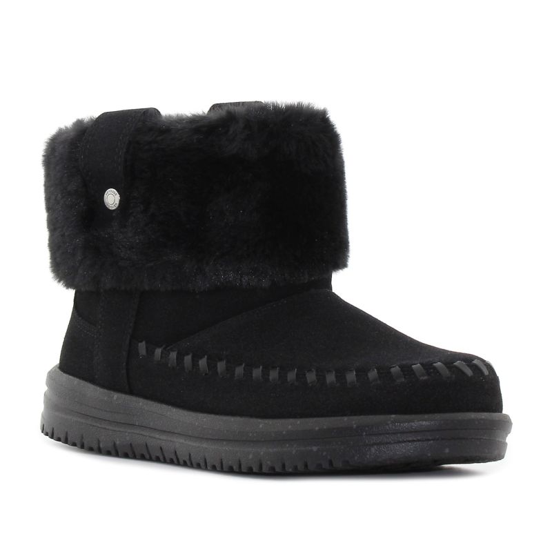 HeyDude - Classic Camden Cuff fekete női csizma -44283-060