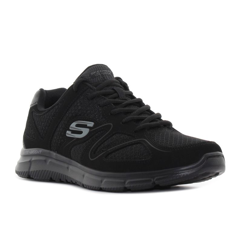 Skechers - Verse Flash Point fekete férfi sneaker -58350-BBK