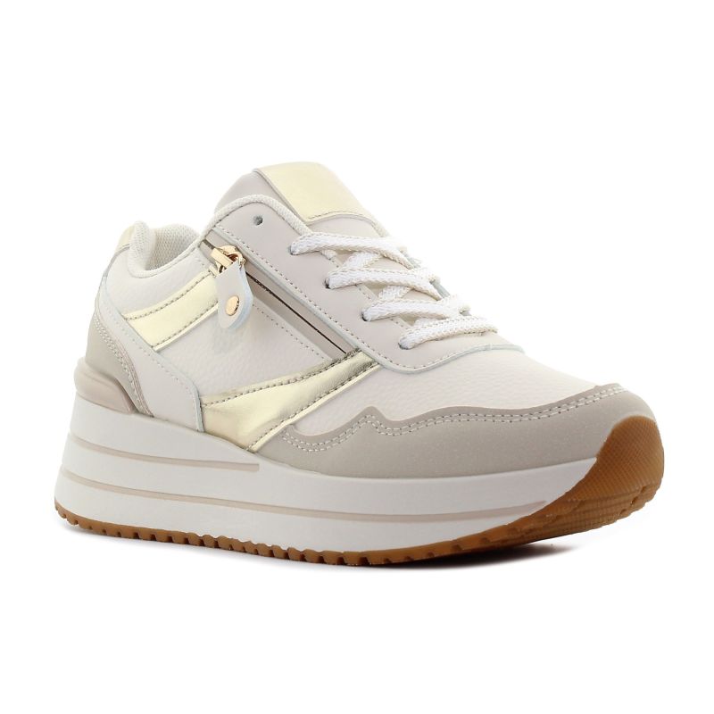 Yolera - Step bézs női sneaker
