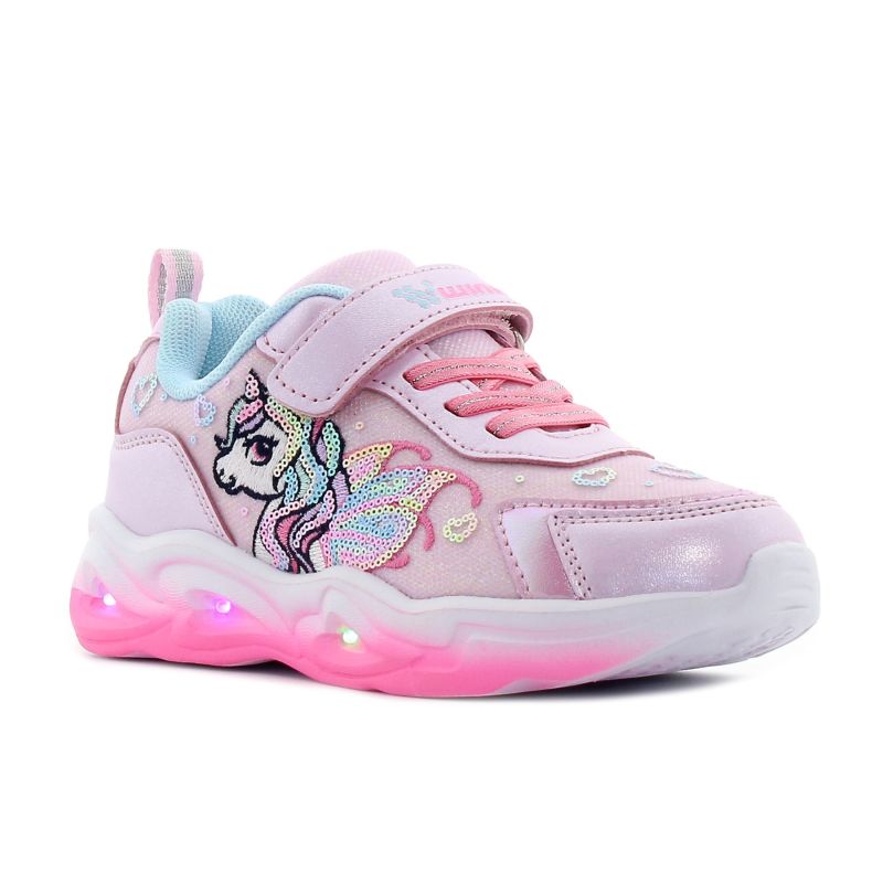 Wink - Ylla rózsaszín lány villogó sneaker -FE61006-3GY
