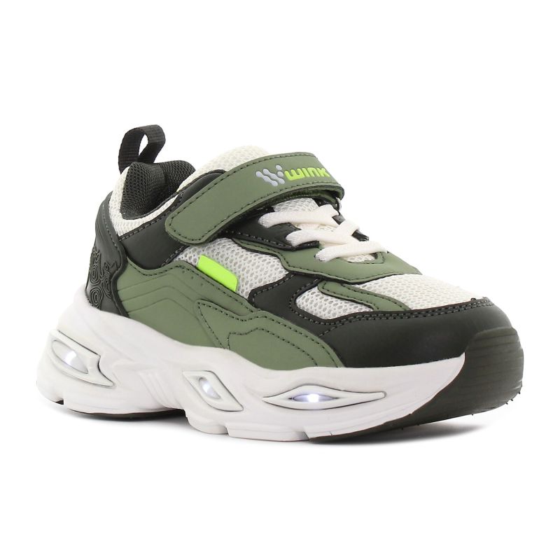 Wink - Arvik keki fiú villogó sneaker -FE61023-2GY