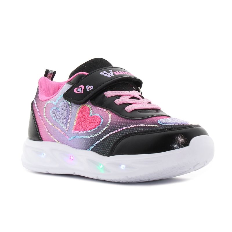 Wink - Kilyn fekete lány baba tépőzáras sneaker -FE61029-5B