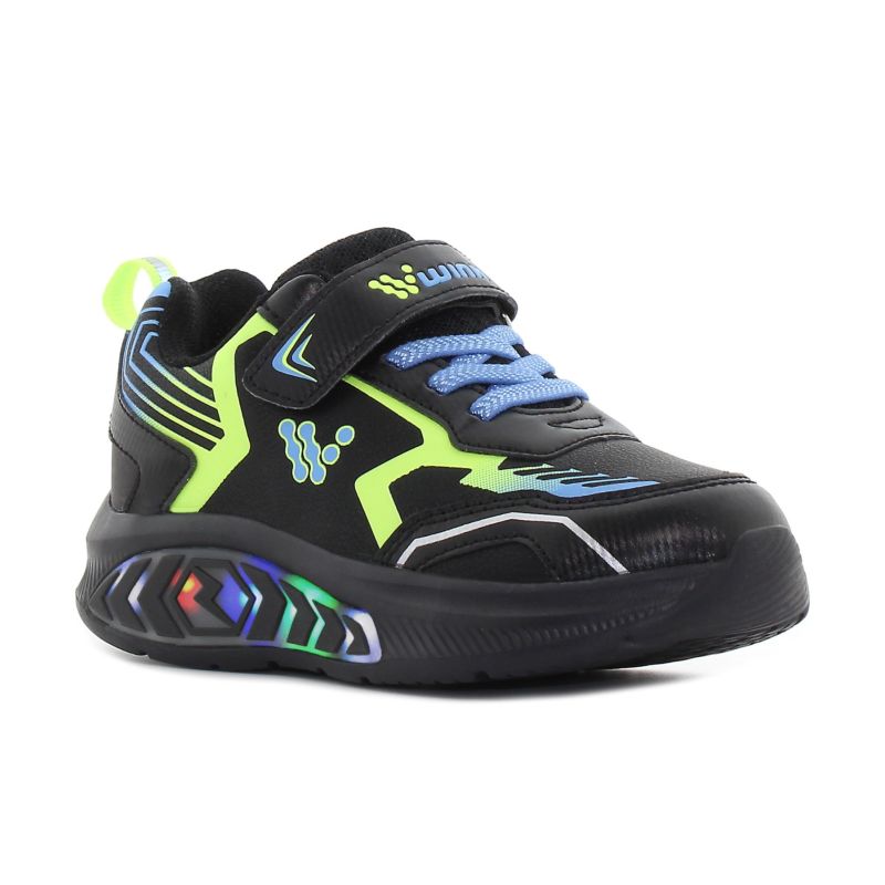 Wink - Bitsy fekete fiú baba sneaker
