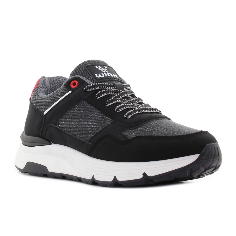 Wink - Zyldan fekete férfi sneaker -FG61123-3F