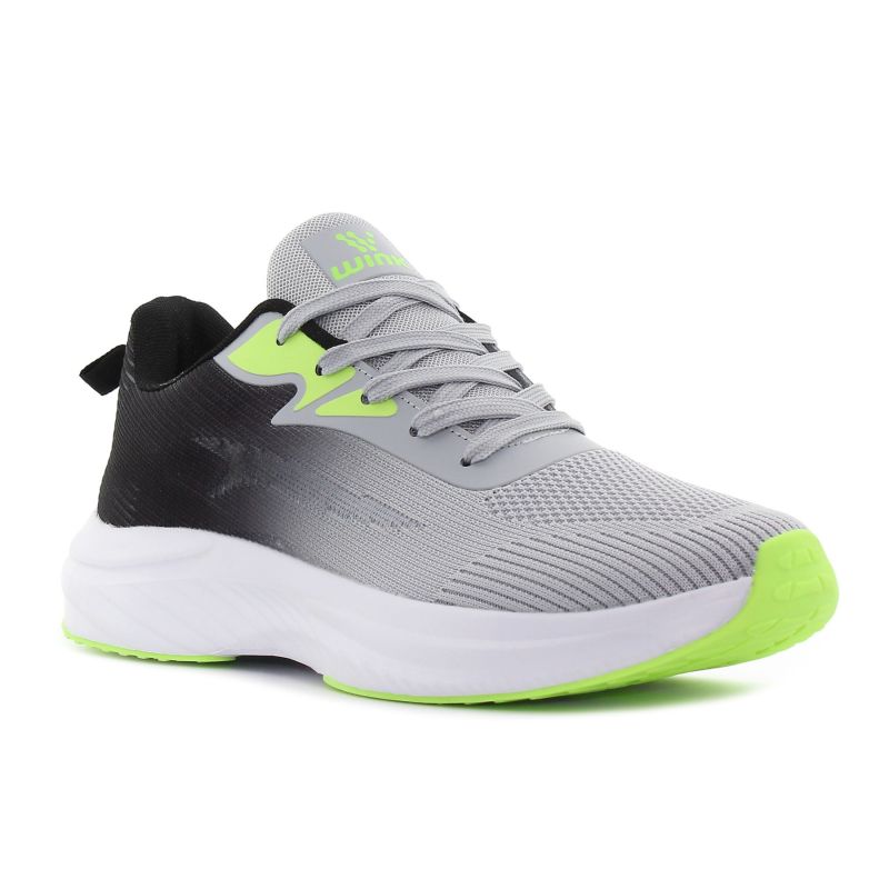 Wink - Vallar szürke férfi fitnesz cipő futócipő