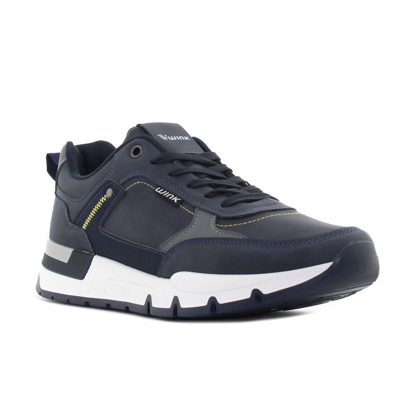 Wink - Conall sötétkék férfi sneaker