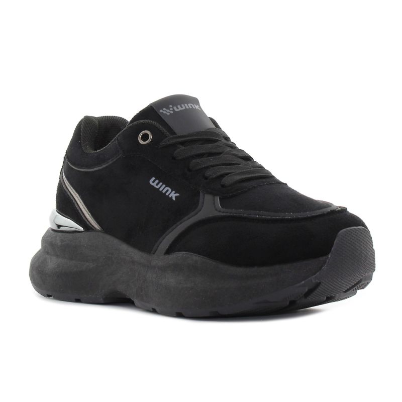 Wink - Lenna fekete női sneaker
