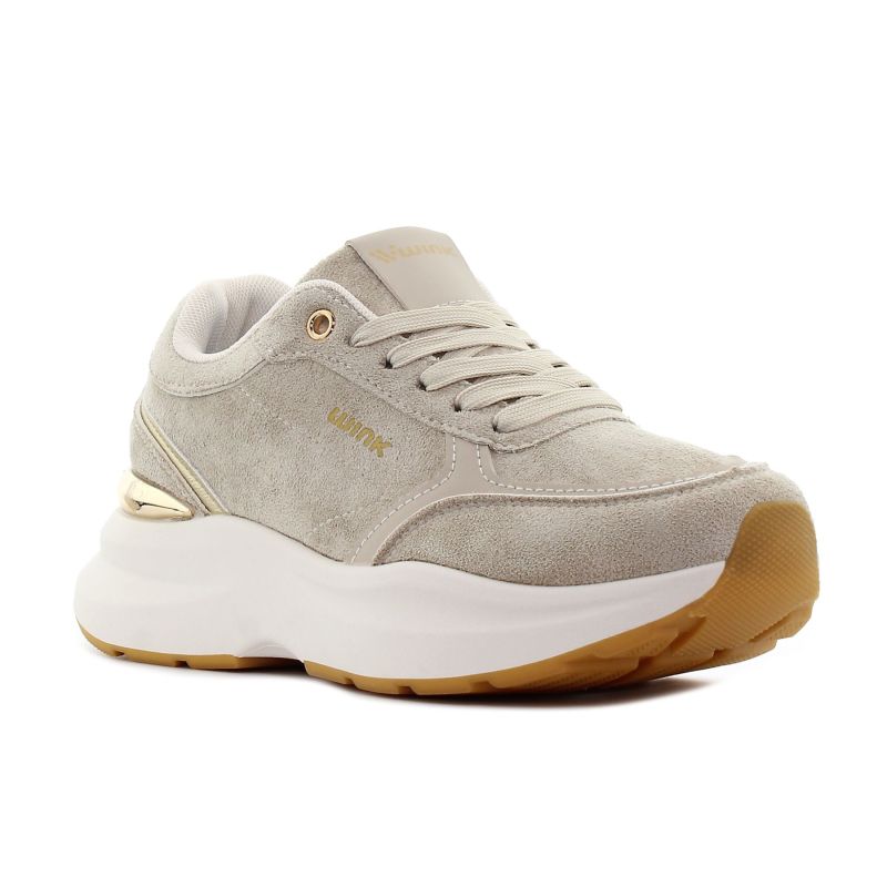 Wink - Lenna bézs női sneaker