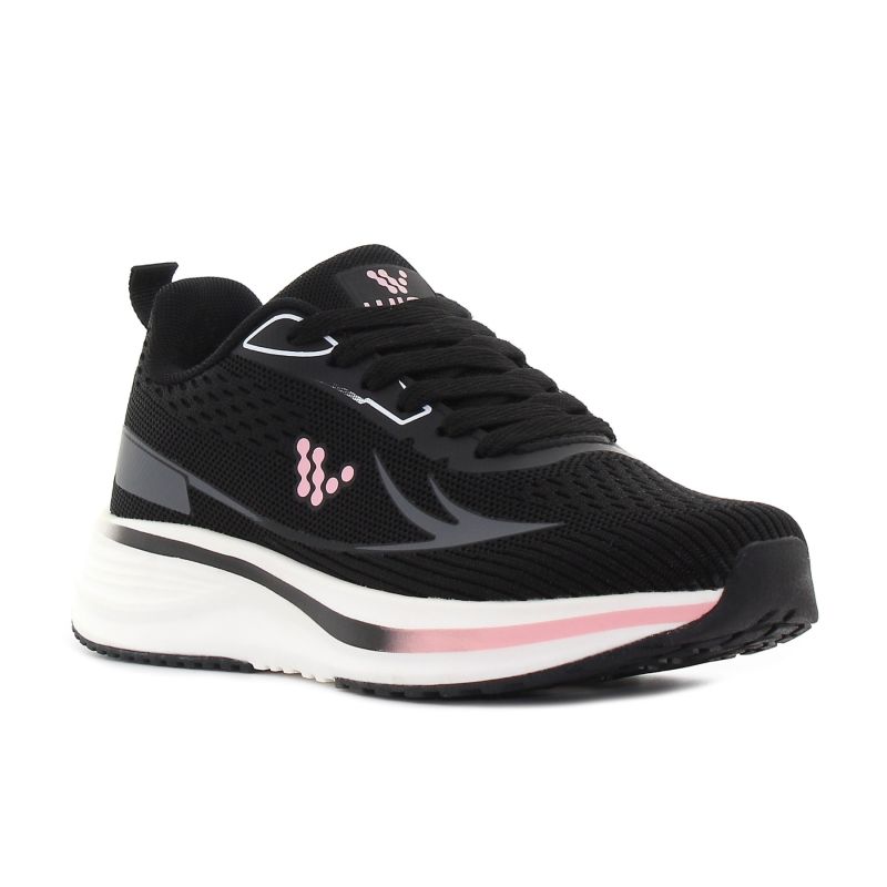 Wink - Nuvian fekete női fitnesz cipő futócipő