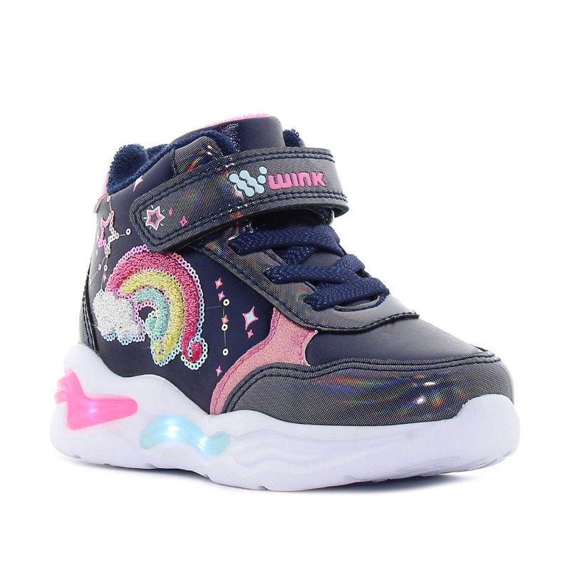 Wink - Solana sötétkék lány baba sneaker