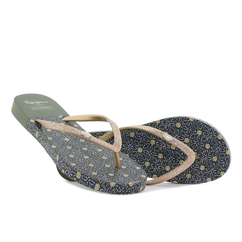 Pepe - Jeans Rake Wing arany női papucs -PLS700009-099