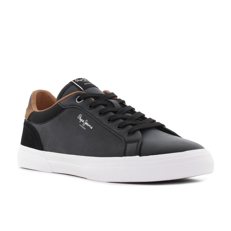 Pepe - Jeans Kenton Court fekete férfi sneaker