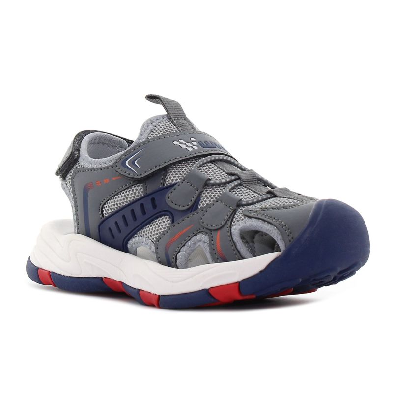 Wink - Dvell szürke fiú tépőzáras szandál -SE61013-1GY