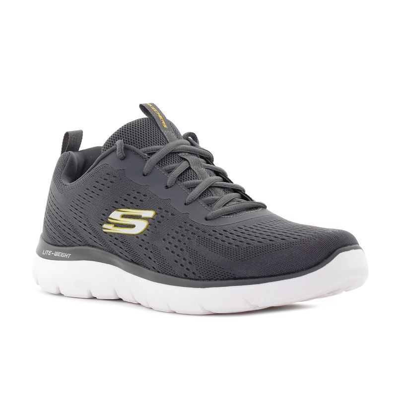 Skechers - Summits Torre szürke férfi fitnesz cipő sneaker